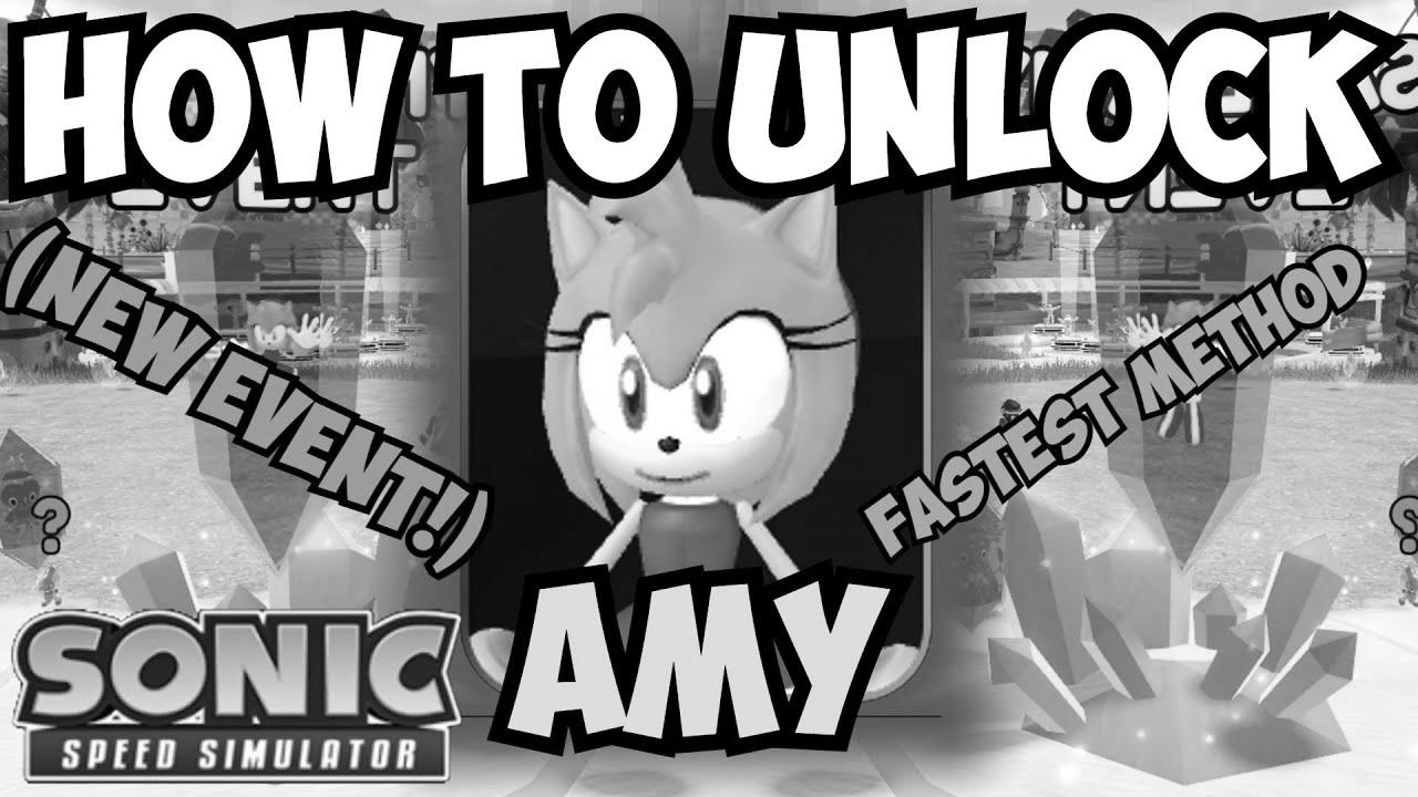  Get Amy FAST in Sonic Speed ​​Simulator!  New Updates and Events!