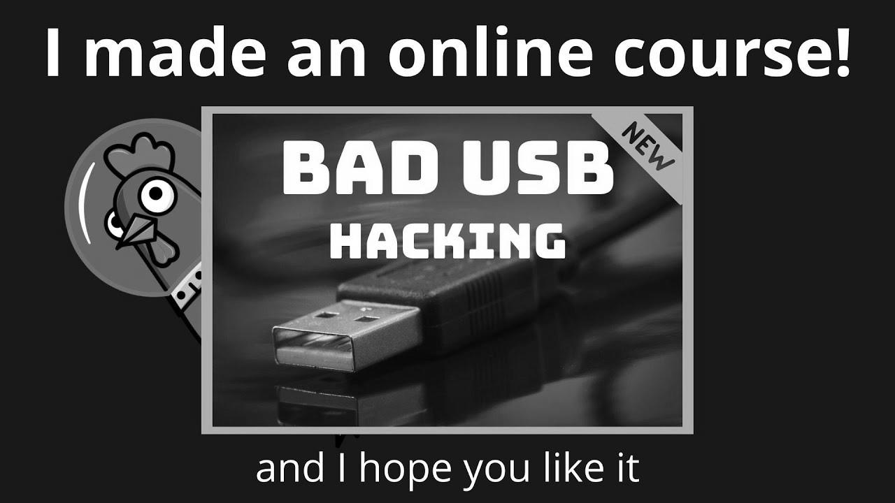 Learn all about Bad USBs in this on-line course