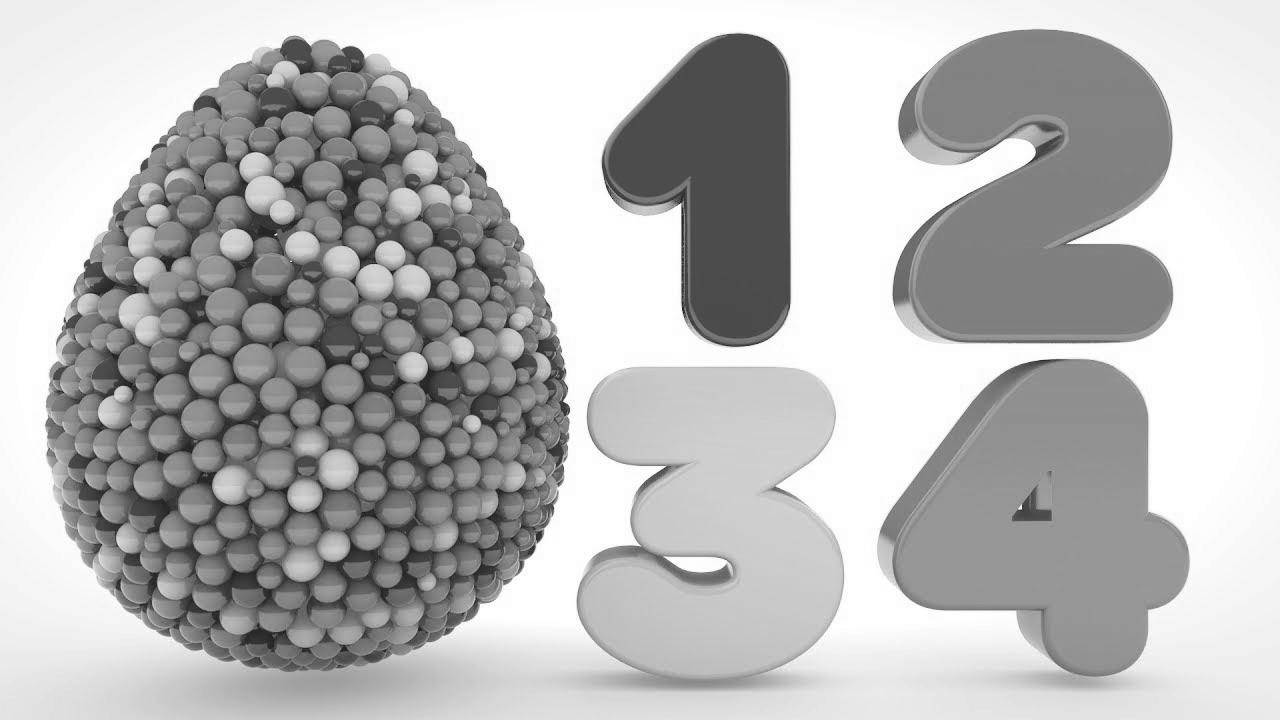 Study Numbers with Shade Balls – Numbers & Shapes Collection for Youngsters