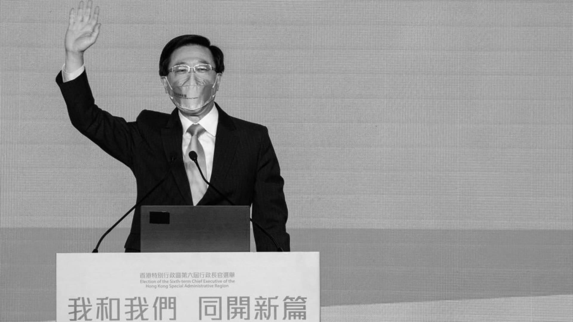 Hong Kong’s next Chief Executive will probably be Beijing loyalist John Lee