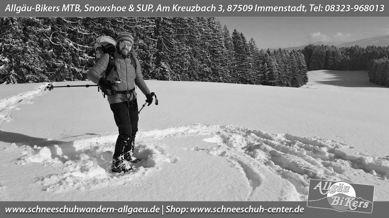 Correct snowshoeing – the technique