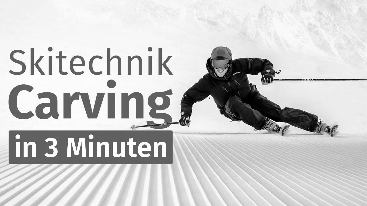 Ski carving approach defined in 3 minutes (simple) |  be taught to ski