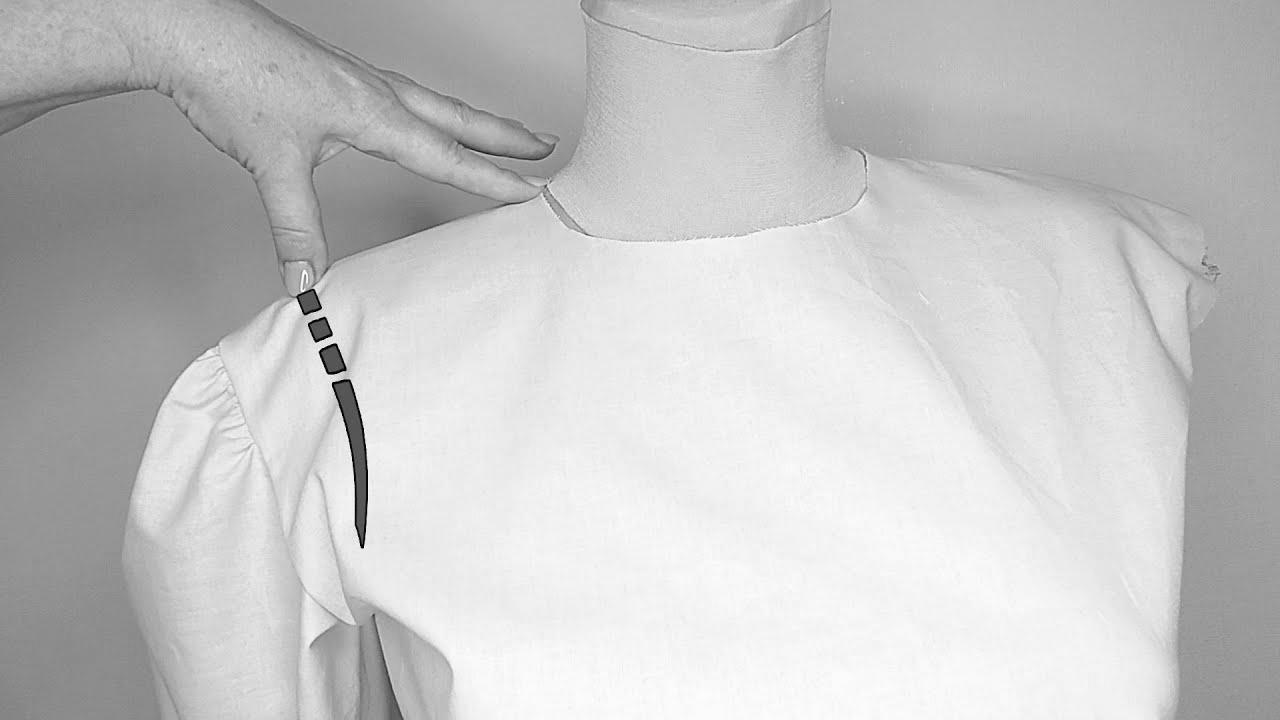 ✅Find out how to Reduce Broad Shoulder Quickly/Superb Stitching Tricks/Methodology 1