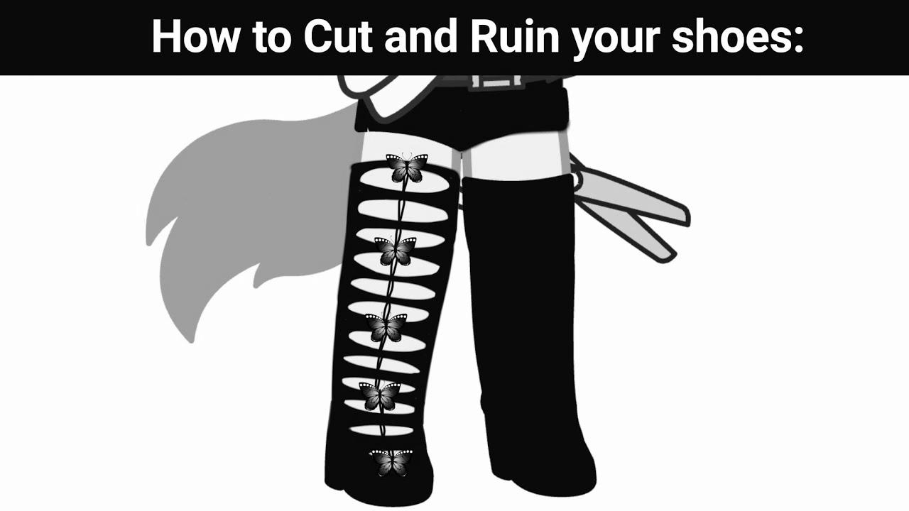 Easy methods to damage your shoe in 10 seconds: 😀