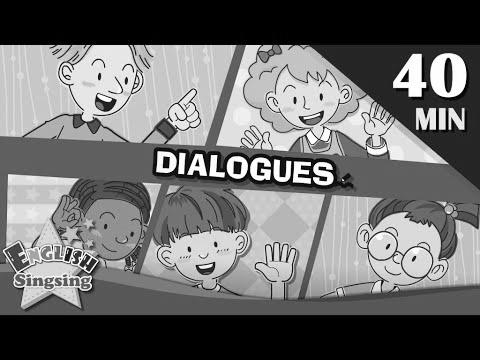 Good morning+More Children Dialogues |  Study English for Youngsters |  Collection of Easy Dialogue