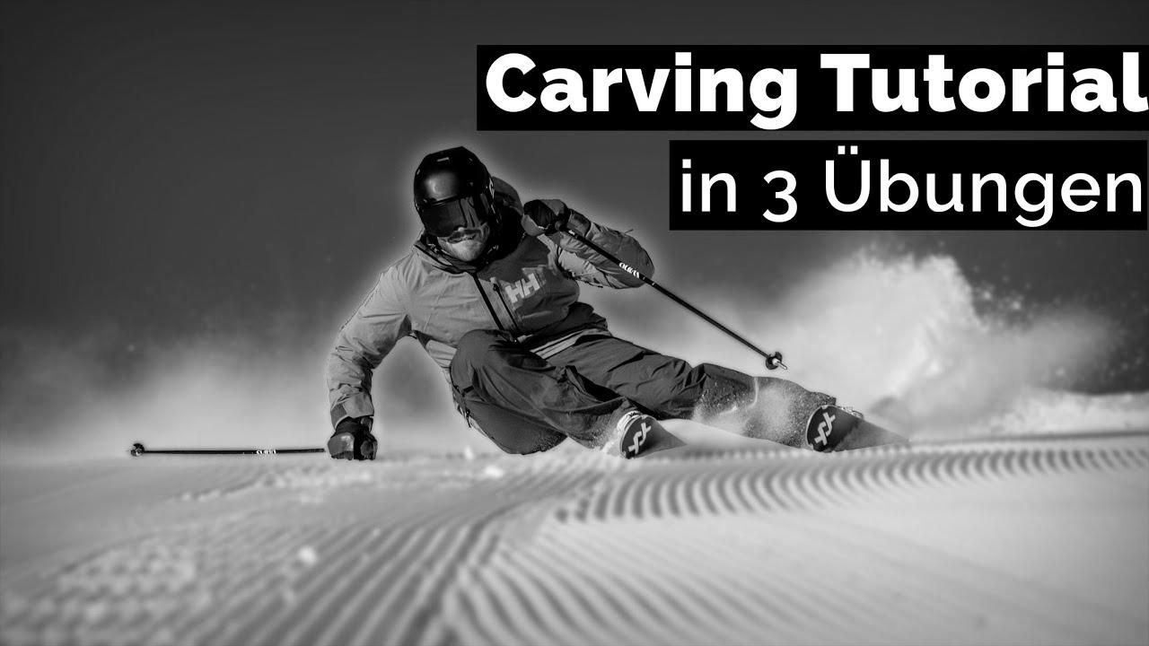 Perceive and study ski carving technique – study to ski