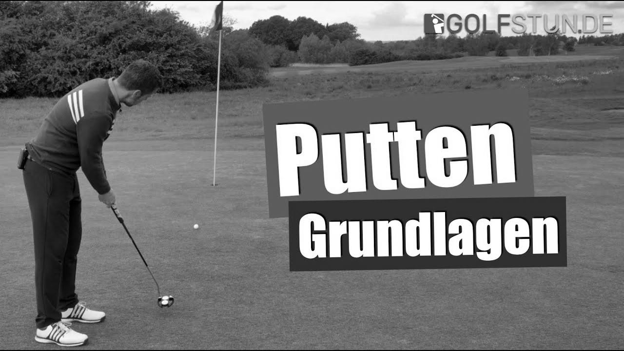 STRAIGHT PUTTING – The basics of method and fundamentals for a constant putt in golf (German)