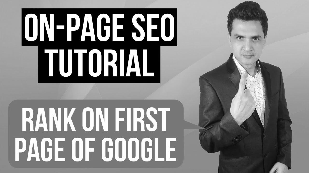 On-page {SEO|search engine optimization|web optimization|search engine marketing|search engine optimisation|website positioning} Tutorial – Rank Any {Website|Web site} or {Blog|Weblog} on 1st {Page|Web page} of Google in 2020 |  Pritam Nagrale