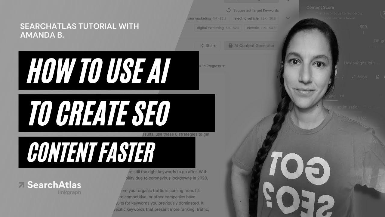 The right way to Use AI to Create search engine optimization Content material Faster |  Search Atlas Tutorial