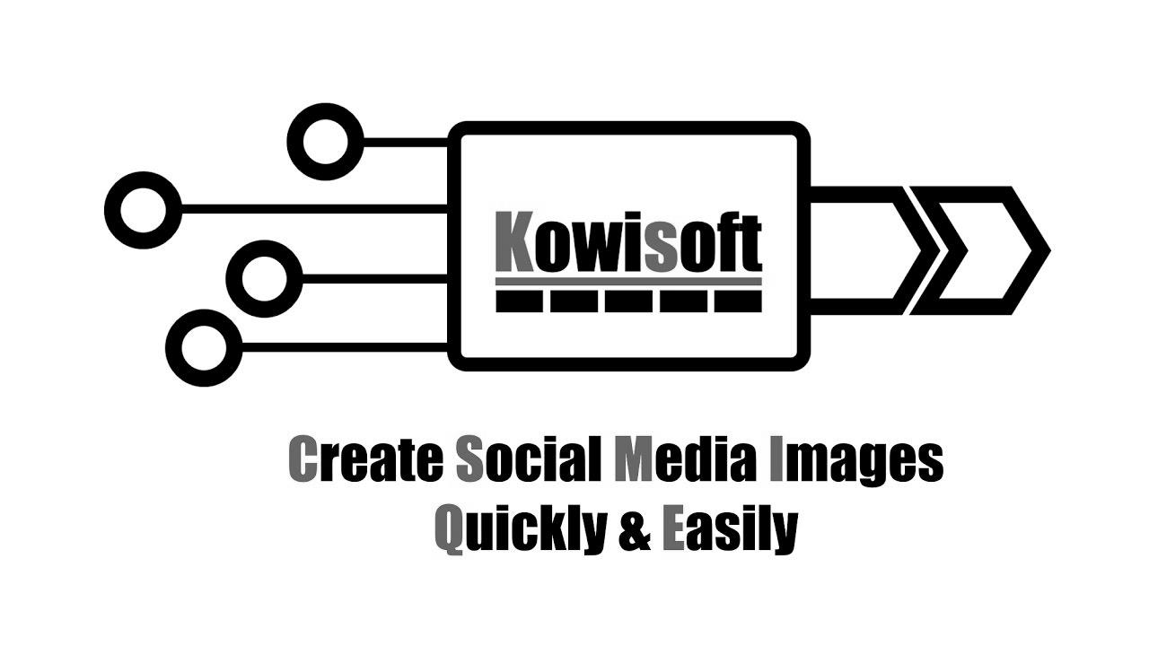 Create Social Media Photographs – Rapidly and Simply – Kowisoft search engine marketing TV