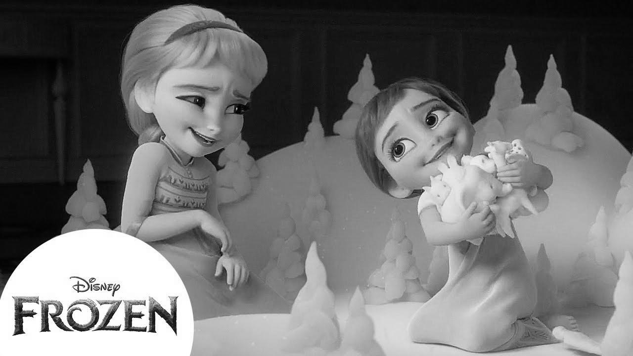 Baby Anna and Elsa Study In regards to the Enchanted Forest |  Frozen