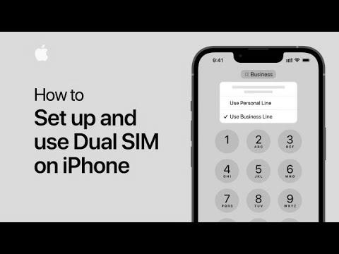 How you can use Dual SIM on iPhone |  Apple support