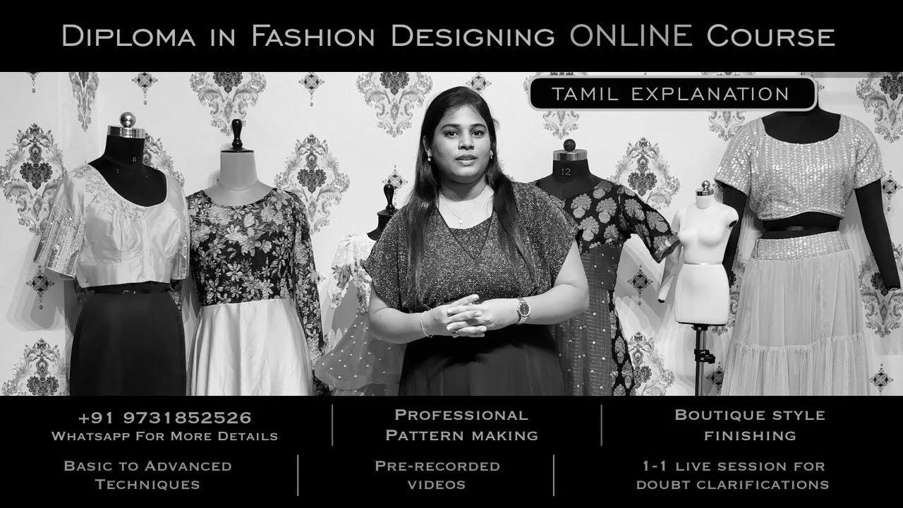 Learn Vogue Design Online Course |  Full Tamil briefing